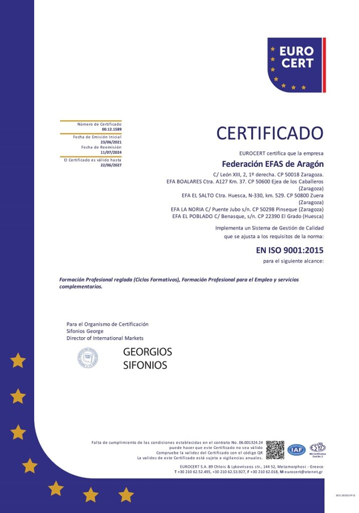 20240711 ISO 9001 SGC EFAS ARAGON 1