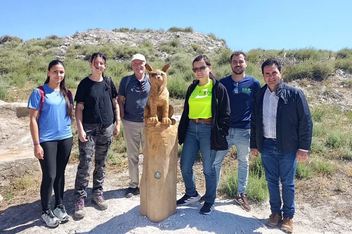 EFA Boalares participa en la suelta de lince ibérico organizada por el Gobierno de Aragón 4 lince 1