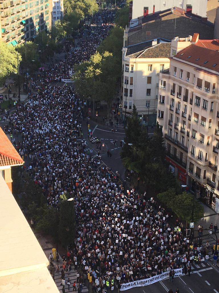 Manifestación enseñanza concertada Zaragoza (6)