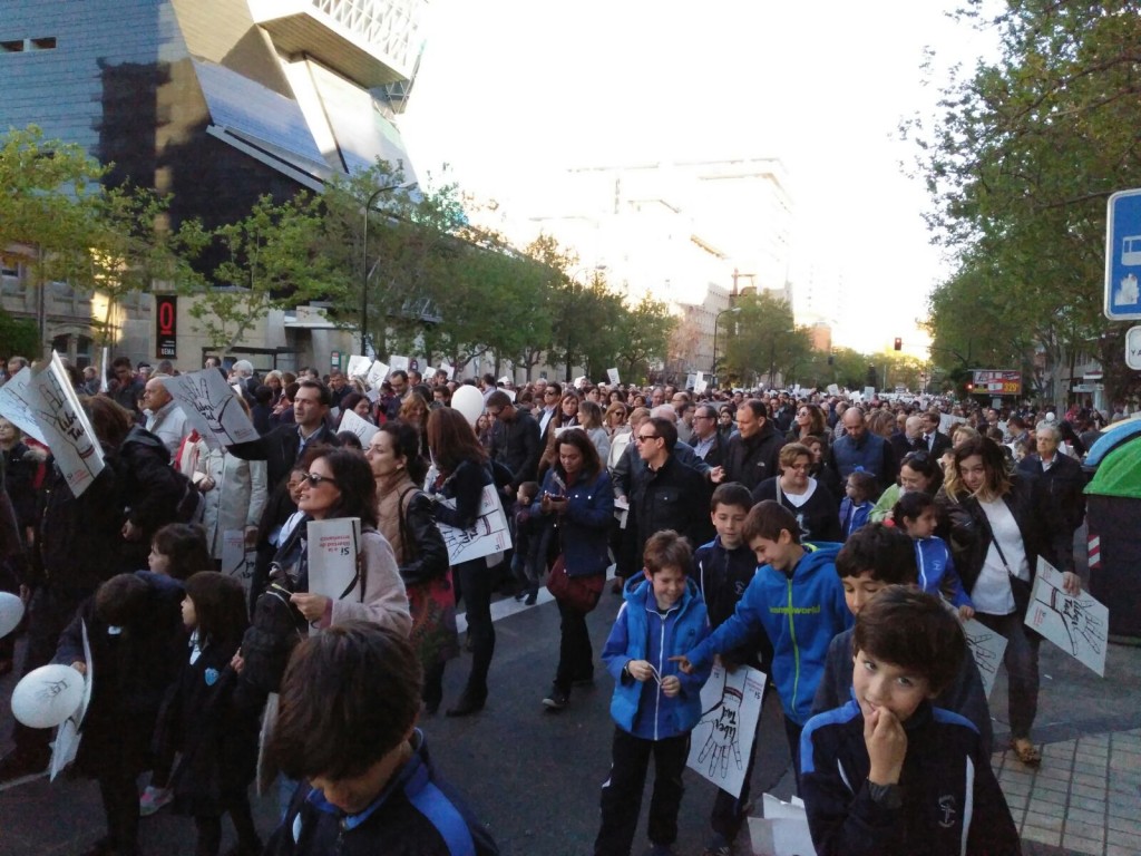 Manifestación enseñanza concertada Zaragoza (7)